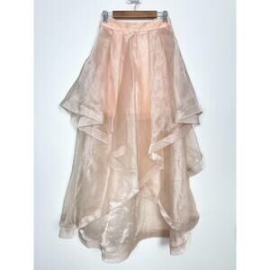Organza Skirt Tutu Blush Pink Evening Ballet Nights by Teeze Me XS